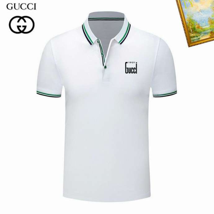 Picture of Gucci Polo Shirt Short _SKUGucciM-3XL25tn0320437
